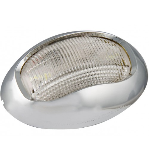 LED Stern Lamp Chrome Bezel 52CW